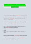 PROPHECY- CORE MANDATORY PART II &lpar;NURSING&rpar; EXAM  &NewLine;2025 QUESTIONS &ANSWERS &vert; 100&percnt; VERIFIED SOLUTIONS &vert; &NewLine;ALREADY PASSED&excl;&excl;