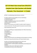 GE 5103 Week 8 Quiz Actual Exam 2026&sol;2027 &vert; Complete Exam-Style Questions with Detailed Rationales &vert; Pass Guaranteed &ndash; A&plus; Graded