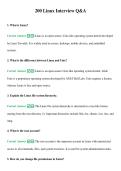 200 Linux Interview Q&A PDF&colon; Advanced Linux System Administration & Engineering Practice Questions&NewLine;&NewLine;