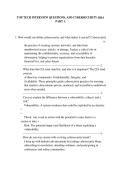 Top Tech Interview Questions & Cybersecurity Q&A Part 1 PDF&colon; Software Engineering & InfoSec Practice Guide&NewLine;&NewLine;