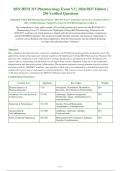 Nightingale College BSN Pharmacology Program - HESI 315 Exam V2 Questions and Answers Already Graded A&plus;&period;&NewLine;100&percnt; Verified Solutions &vert; Updated Per Latest NCLEX&sol;HESI Standards &vert; Graded A&plus;