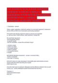 Testbank CST Exam Actual Exam Versions A & B &vert; Latest 2026&sol;2027 Complete Q&A with Verified Answers & Detailed Rationales &vert; NBSTSA Certified Surgical Technologist Practice Test &vert; A&plus; Graded&NewLine;&NewLine;