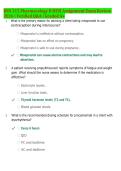 BSN 315 Pharmacology II HESI Assignment Exam Review 2026&sol;2027 &vert; Verified Q&A &vert; Latest Update &vert; Graded A&plus;