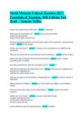 Testbank South-Western Federal Taxation 2027 Essentials 30e &vert; Nellen &vert; All Chapters&NewLine;&NewLine;