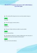 HVACR UNIT 30 Questions and Answers with Verified Solutions &vert;&NewLine;Latest 2026 Update