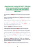 NACC Personal Support Worker &lpar;PSW&rpar; Exam 2025&sol;2026 &ndash; Comprehensive Review with Verified Questions and Answers