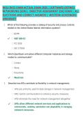 WGU D415 Software-Defined Networking &lpar;SDN&rpar; Objective Assessment Exam 2026&sol;2027 &vert; Questions & Verified Answers &vert; Latest Update &vert; Graded A&plus;