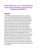 NUR 242 &sol; NUR 242 Exam 1&comma; 2&comma; 3 & 4 &ndash; Galen College Med-Surg Nursing &vert; Complete Verified Questions with Correct Answers & Detailed Rationales &lpar;GRADED A&plus;&rpar;