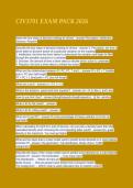 Testbank CIV3701 Exam Pack 2026 &vert; Questions & Answers &ndash; Latest Edition&NewLine;&NewLine;