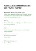 NUR 521 EXAM 2 COMPREHENSIVE GUIDE&NewLine;2026 FULL Q&A STUDY SET