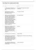 PSI PRACTICE EXAM WITH ACCURATE QUESTIONS AND ANSWERS &lpar;VERIFIED ANSWERS&rpar; &vert; LATEST &lpar;2026&sol;2027&rpar; UPDATED VERSION &vert; 100&percnt; GUARANTEED PASS &lbrace;JUST RELEASED&rcub;