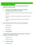 LADWP Electrical Safety and Operations Exam Review 2026&sol;2027 &vert; Verified Q&A &vert; Latest Update &vert; Graded A&plus;