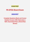 PA EFDA Board Exam Study Guide 2026&ndash;2027 &vert; Pennsylvania Expanded Function Dental Assistant Certification Prep