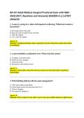 RN ATI Adult Medical-Surgical Proctored Exam with NGN 2026&sol;2027 &vert; Questions and Answers&vert;&vert; GRADED A&plus;&vert;&vert; LATEST UPDATE&excl;&excl;