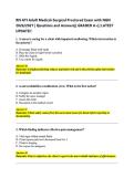 RN ATI Adult Medical-Surgical Proctored Exam with NGN 2026&sol;2027 &vert; Questions and Answers&vert;&vert; GRADED A&plus;&vert;&vert; LATEST UPDATE&excl;&excl;