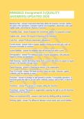 Testbank MNM2615 Assignment 3 &vert; Quality Answers Updated 2026 &ndash; Top Marks Guaranteed&NewLine;&NewLine;