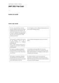 AHIP 2026 Final Exam