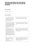AHIP FINAL EXAM NEWEST 2025-2026 VERSION QUESTIONS WITH GOLDEN TIPS SOLUTIONS AND REVEWEIRS