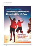 Test Bank for Edelman and Kudzma&rsquo;s Canadian Health Promotion throughout the Life Span 1st Edition by Dames