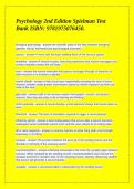 Testbank Psychology 2nd Edition Spielman Test Bank &vert; Intro Psych Exam Prep 