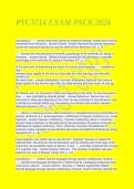 Testbank PYC3714 EXAM PACK 2026 - Psychological Research Questions & Answers