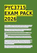 Testbank PYC3715 EXAM PACK 2026&colon; Transformative Counselling Encounters&NewLine;&NewLine;