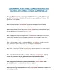 BARKLEY PMHNP 2026 ULTIMATE EXAM REVIEW 350 HIGH-YIELD QUESTIONS WITH CORRECT ANSWERS&ndash; GUARANTEED PASS