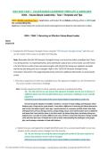 WGU D253 TASK 1&colon; VALUES-BASED LEADERSHIP TEMPLATE & GUIDELINES &vert; LATEST UPDATE WITH COMPLETE SOLUTIONS