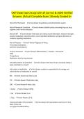 CMT State Exam Study with all Correct & 100&percnt; Verified Answers &vert;Actual Complete Exam &vert;Already Graded A&plus;