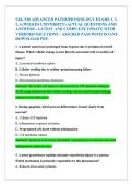 NSG 530 ADVANCED PATHOPHYSIOLOGY EXAMS 1&comma; 2&comma; 3&comma; 4 &lpar;WILKES UNIVERSITY&rpar; ACTUAL QUESTIONS AND ANSWERS - LATEST AND COMPLETE UPDATE WITH VERIFIED SOLUTIONS &ndash; ASSURED PASS WITH ISTANT DOWNLOAD PDF&period;