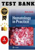 Test Bank for Hematology in Practice&comma; 4th Edition &lpar;Betty Ciesla&rpar;&vert;All chapters &lpar;1-21&rpar;
