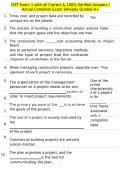 CMT Exam 1 with all Correct & 100&percnt; Verified Answers &vert;Actual Complete Exam &vert;Already Graded A&plus;