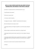 NATE A&sol;C  EXAM &vert;VERIFIED QUESTIONS AND CORRECT DETAILED ANSWERS&vert;RATED  AND GRADED A&plus; NEW UPDATE&vert; 2026&sol;2027