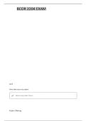 BCOR 2204 - FINANCE FINAL ACTUAL LATEST EXAM QUESTIONS WITH 100&percnt; CORRECT VERIFIED SOLUTIONS