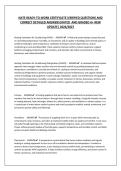 NATE READY-TO-WORK CERTIFICATE&vert;VERIFIED QUESTIONS AND CORRECT DETAILED ANSWERS&vert;RATED  AND GRADED A&plus; NEW UPDATE&vert; 2026&sol;2027
