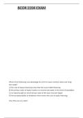 BCOR 2204 - PRACTICE QUESTIONS QUIZ -2 WITH 100&percnt; CORRECT VERIFIED SOLUTIONS