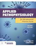 TEST BANK FOR Applied Pathophysiology for the Advanced Practice Nurse 2nd Edition by Lucie Dlugasch &comma; Lachel&period;ISBN&colon;978-1284255614 COMPLETE GUIDE ALL CHAPTERS COVERED 100&percnt; VERIFIED A&plus; GRADE ASSURED&excl;&excl;&excl;&excl;&excl; NEW LATEST UPDATE&excl;&excl;&excl;&excl;&excl;
