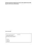 ATI RN Comprehensive Predictor Exam Version 2 New Updated Version 2026 Questions And Correct Verified Answers