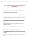 EDUC 205&colon; The Teacher and the School Curriculum &vert; UPDATED Questions with 100&percnt; Correct Answers