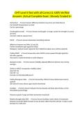 CMT Level II Test with all Correct & 100&percnt; Verified Answers &vert;Actual Complete Exam &vert;Already Graded A&plus;
