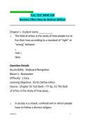 Test Bank for Business Ethics Now 6th Edition by Andrew W&period; Ghillyer &vert; Chapters 1&ndash;10 Complete &vert; Latest Updated 2025&ndash;2026
