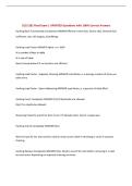 EECS 281 Final Exam &vert; UPDATED Questions with 100&percnt; Correct Answers&NewLine;