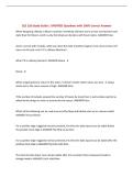 EEE 120 Study Guide &vert; UPDATED Questions with 100&percnt; Correct Answers&NewLine;