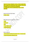 CMN 574 EXAM 3 NEWEST ACTUAL STUDY GUIDE 2026 &NewLine;WITH COMPLETE QUESTIONS AND CORRECT DETAILED &NewLine;ANSWERS WITH RATIONALES &vert;&vert;GRADED &NewLine;A&plus;&sol;&sol;VERIFIED&sol;&sol; 100&percnt; GUARANTEED PASS LATEST &NewLine;VERSION