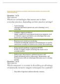 BSN 465 WK 9 QUIZ TECHNOLOGY IN NURSING &vert; QUESTIONS AND ANSWERS &vert; 2026 UPDATE &vert; WITH COMPLETE SOLUTIONS&period;