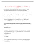 Electronic Health Records Exam &vert; UPDATED Questions with 100&percnt; Correct&NewLine;Answers