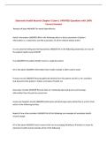 Electronic Health Records Chapter 5 Exam &vert; UPDATED Questions with 100&percnt; Correct Answers&NewLine;