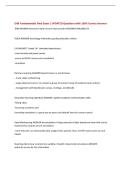 EHR Fundamentals Final Exam &vert; UPDATED Questions with 100&percnt; Correct Answers&NewLine;