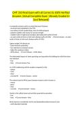 CMT 310 Final Exam with all Correct & 100&percnt; Verified Answers &vert;Actual Complete Exam &vert;Already Graded A&plus; &lpar;Just Released&rpar;&NewLine;