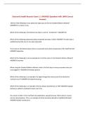 Electronic Health Records- Exam 1 &vert; UPDATED Questions with 100&percnt; Correct Answers